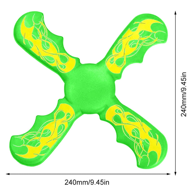 Flying Disc for Children Adult Boomerang Toys Outdoor Playing Flying Saucer Game Disc Pool Beach Outdoor Sports Soft Flying Disc