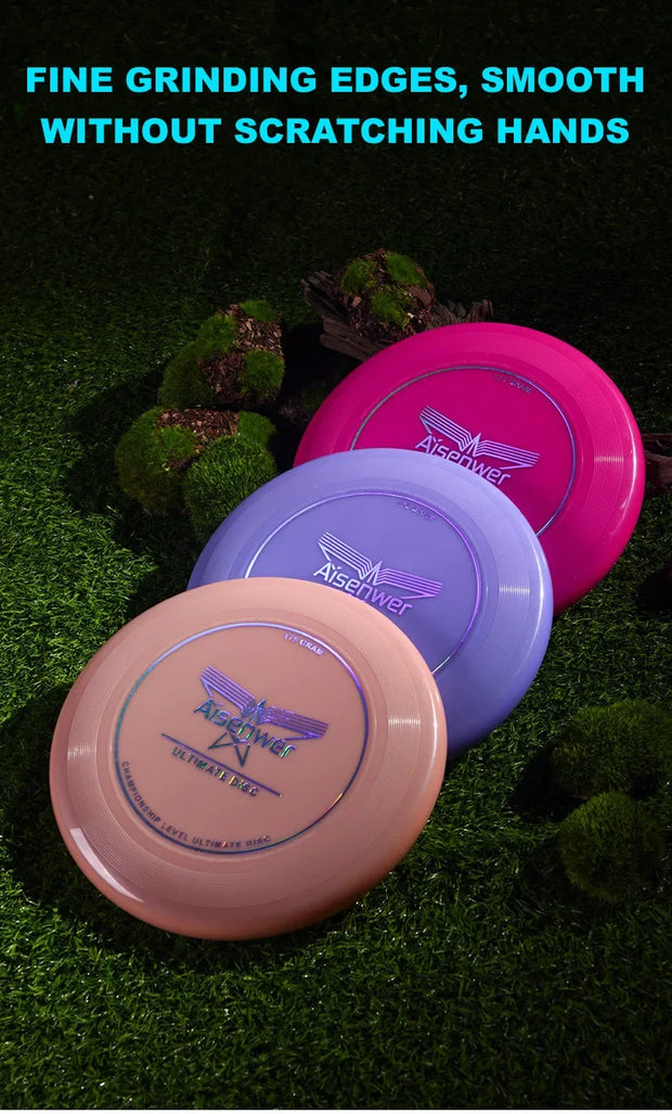 Ultimate Nightlight Flying Discs 175g Noctilucent Swirling Flying Saucer for Adult Teens Beach Backyard Camping Outdoor Sports