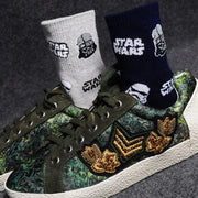 Star Wars Crew Socks by Hasbro | Cotton Mid-Tube Socks for Men & Women