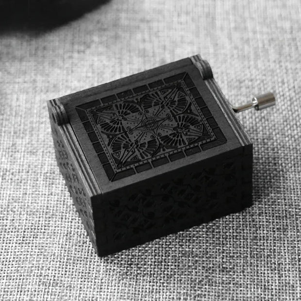 Star Wars Wooden Music Box | Hand-Cranked Collectible Gift