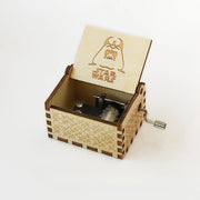 Star Wars Wooden Music Box | Hand-Cranked Collectible Gift