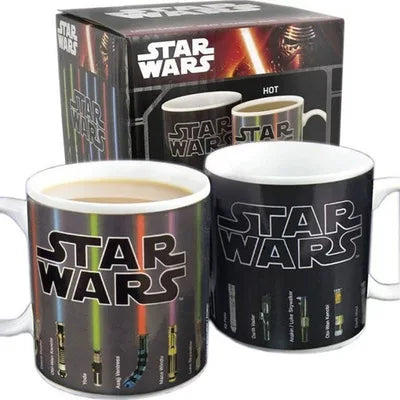 Star Wars Color-Changing Mug | Heat-Activated Lightsaber Design