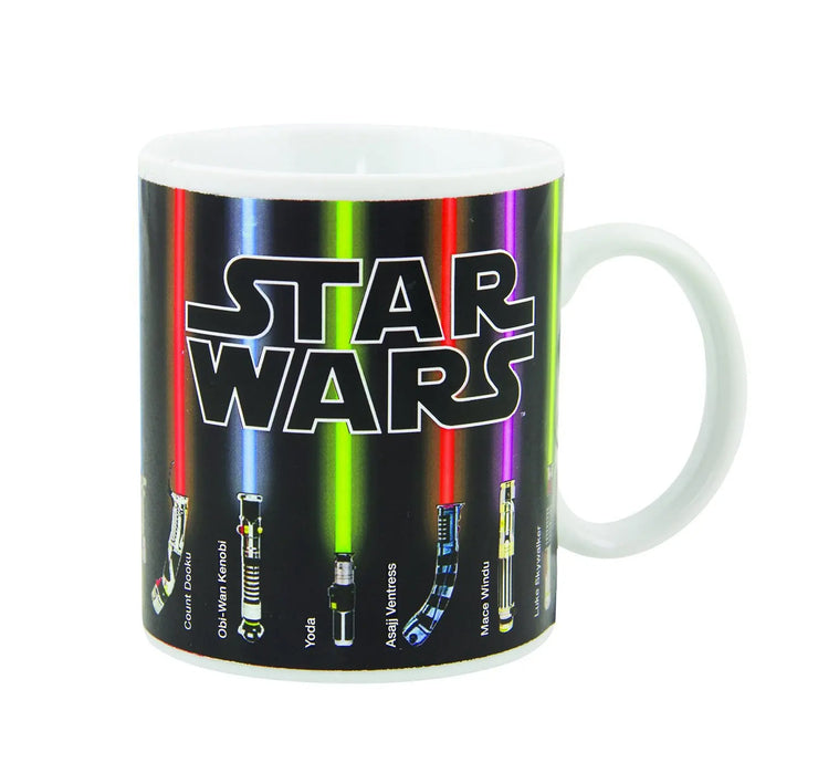 Star Wars Color-Changing Mug | Heat-Activated Lightsaber Design