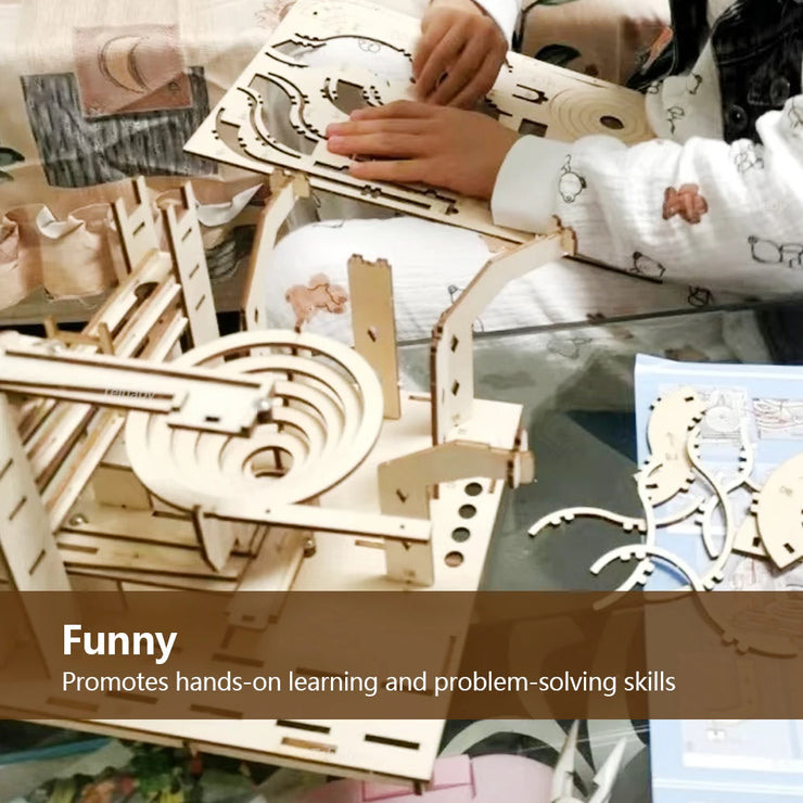 Wooden Puzzle  Model  Building Kits Assemble Toys Adult Kids Gifts