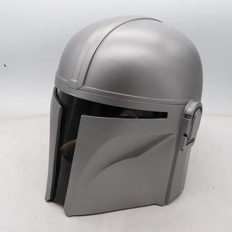 Mando Helmet On, World Off