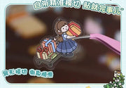 DIY Plus Size Treasure Box World Landscape Sticker 3D Pocket Cabin Scene Stickers Gift for Kid Child