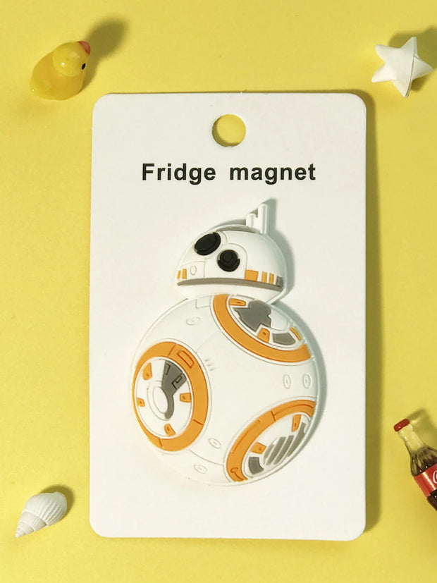 Star Wars Stormtrooper Fridge Magnets | Cute Cartoon-Style Decoration