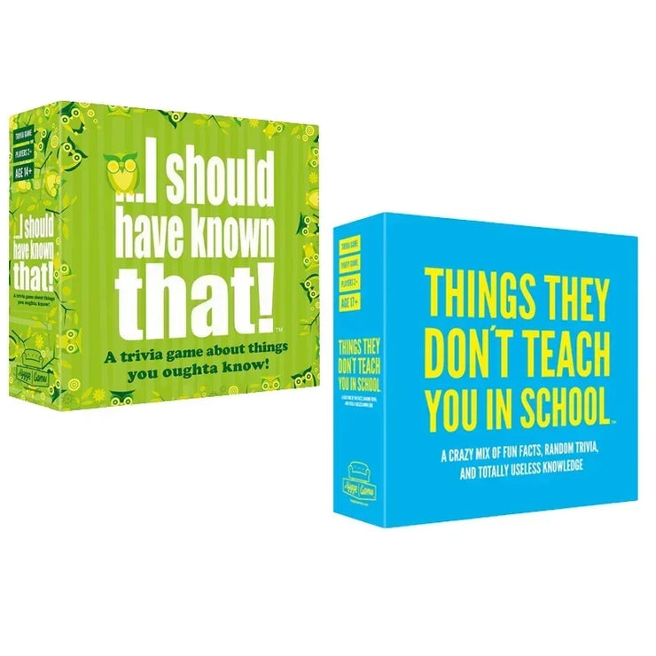 I Should Have Known That! Trivia Game