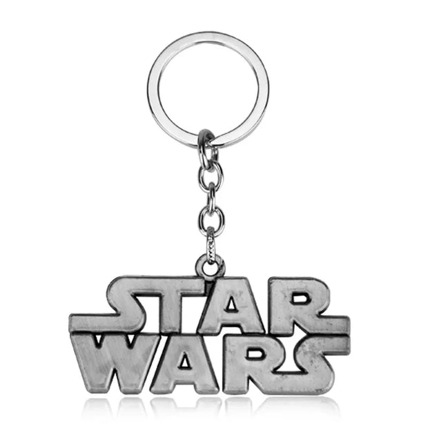 Star Wars R2-D2 & Mandalorian Keychain | Metal Cartoon Pendant by Disney