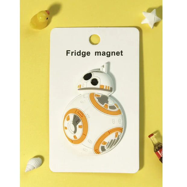 Star Wars Stormtrooper Fridge Magnets | Cute Cartoon-Style Decoration