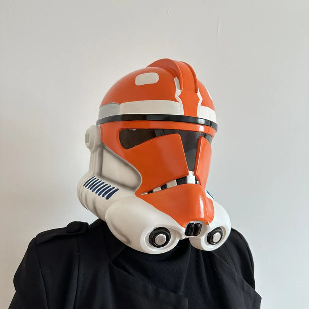 Mando Helmet On, World Off