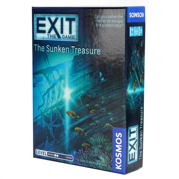 The Sunken Treasure Exit: The Game Kosmos Card Game Family-Friendly, Card-Based At-Home Escape Room Experience for 1 To 4 Player