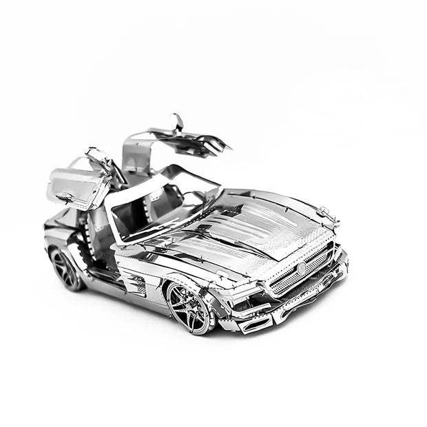 sports car 3D Metal Puzzle DIY Model Making Kit Adult Toy Birthday Gift