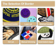 NASA Patches 6 Pieces,Embroidered Iron On/Sew On Space Patches,US Flag Patch,Chenille patch (Iron on/Heat Transfer Backing)