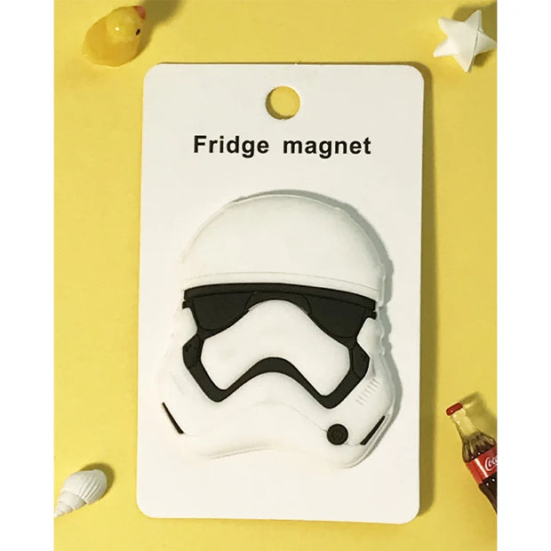 Star Wars Stormtrooper Fridge Magnets | Cute Cartoon-Style Decoration