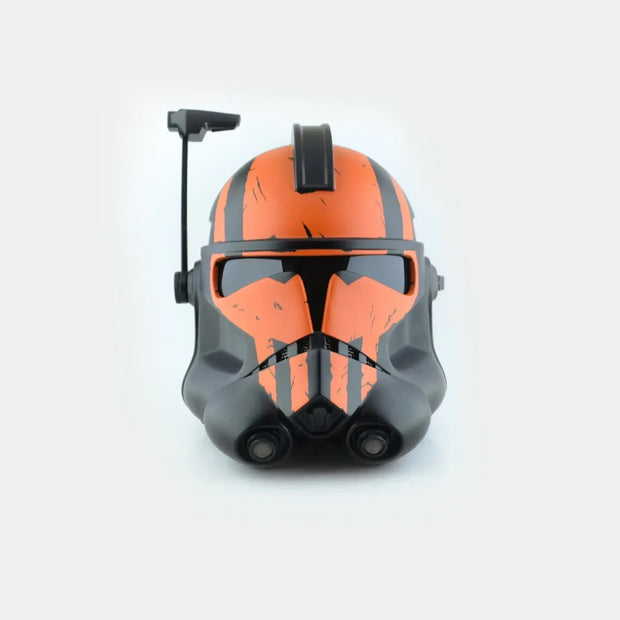 Mando Helmet On, World Off