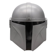 Mando Helmet On, World Off