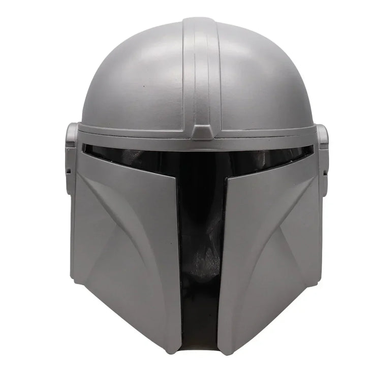 Mando Helmet On, World Off