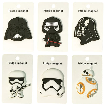 Star Wars Stormtrooper Fridge Magnets | Cute Cartoon-Style Decoration