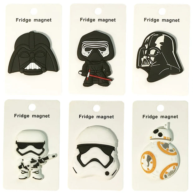 Star Wars Stormtrooper Fridge Magnets | Cute Cartoon-Style Decoration