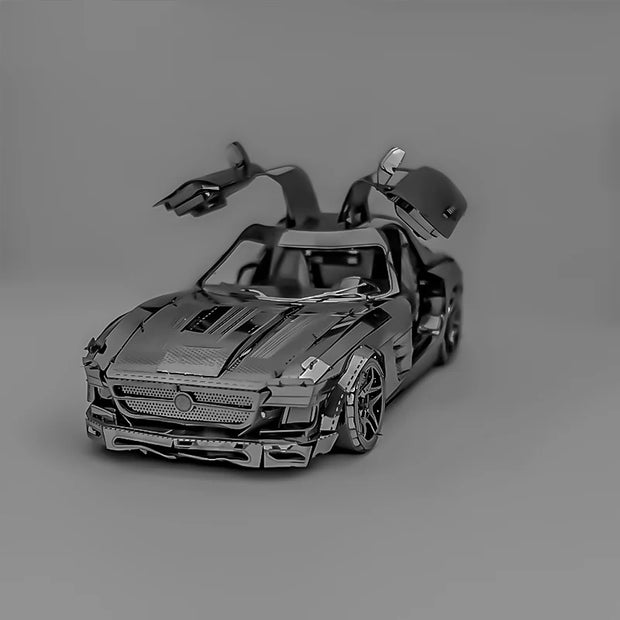sports car 3D Metal Puzzle DIY Model Making Kit Adult Toy Birthday Gift
